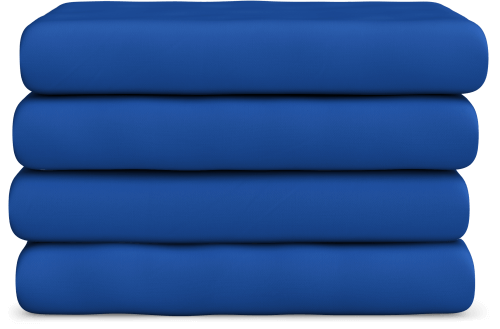 Královsky modrá teplákovina nepočesaná 250 g